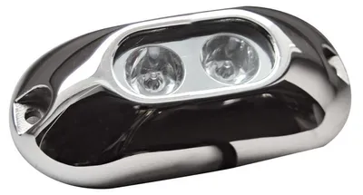 Produktbild von Unterwasserstrahler mit 2 blauen LEDs - Osculati 13.280.98