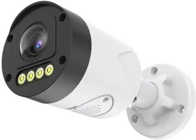 Produktbild von Überwachungskamera 5 MP, PoE, Personen- und Fahrzeugerkennung, Nachtsicht, 128GB SD, für Außenbereich
