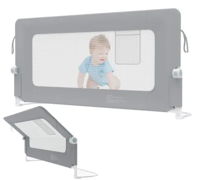 Imagen del producto de Barandilla ajustable para camas de niños, 150 cm