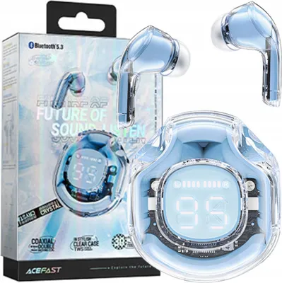 Obrázek produktu pro Acefast T8 Bezdrátová sportovní sluchátka Bluetooth Tws Light Blue