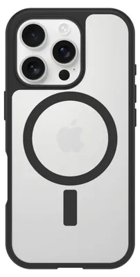 Productafbeelding van OtterBox React MagSafe voor Apple iPhone 16 Pro - transparant/zwart