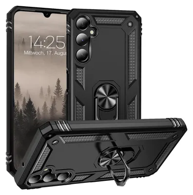 Produktbild von Armor Outdoor Handyhülle für Samsung Galaxy A05s Handy Panzer Case Cover Schutzhülle Farbe: Schwarz