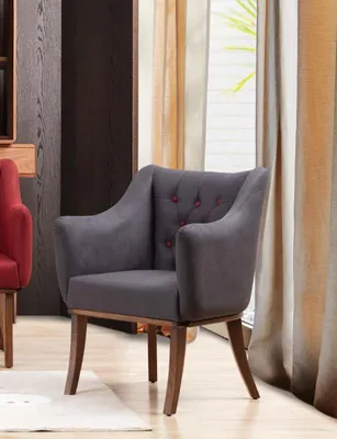 Image de Chaises Salon Salle à manger Fauteuil rembourré avec accoudoirs Fauteuil de luxe Nouveau