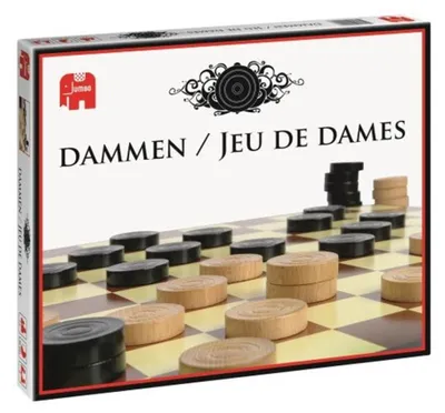 Produktbild von Jumbo Dammen/ Jeu de dames, Dame-Spielset, 6 Jahr(e), Desktop, 30 min, 30 min