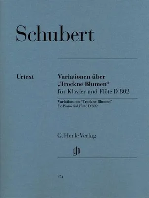 Immagine prodotto di Schubert, Franz - Variationen über "Trockne Blumen" e-moll op. post. 160 D 802