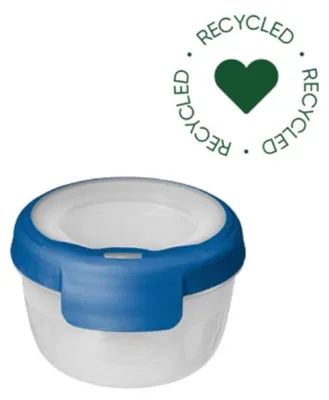 Produktbild von Curver Grand Chef Frischhaltebehälter rund 0,25l transparent dunkelblau