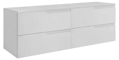 Immagine prodotto di Set di mobili da bagno, bianco, 120 (2 x 60) x 46 x 58 cm