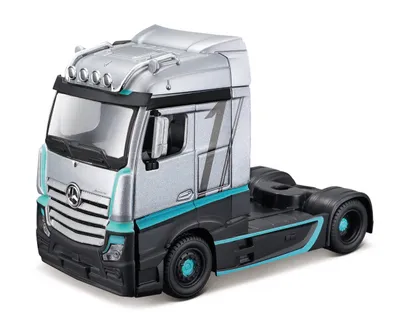 Zdjęcie produktu dla Model Mercedes Actros GigaSpace ciężarówka Skala 1:43 BBurago