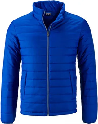 Produktbild von Men's Padded Jacket Leichte, wattierte Steppjacke royal, Gr. L