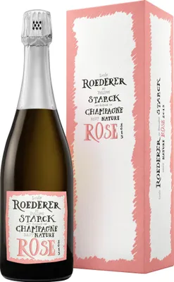 Produktbild von Champagne Louis Roederer Brut Nature Rosé Deluxe Champagne 2015 Champagner ( 1 x 0.75 L )