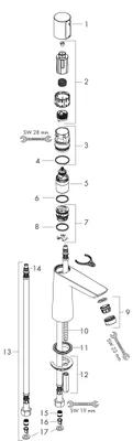 Zdjęcie produktu dla Hansgrohe Talis Select E, Umywalki, Chrom