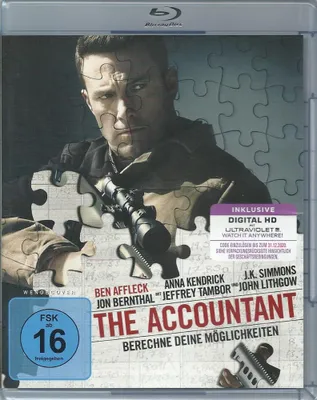 Produktbild von The Accountant Blu-ray