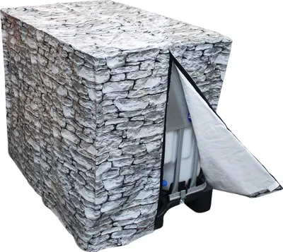 Produktbild von Design-Cover Rocky für 600L IBC