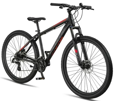 Image de Licorne Bike Diamond Plus - VTT 29 pouces / 27,5 pouces, transmission Shimano 24 vitesses, freins à disque hydrauliques, fourche suspendue verrouillable, blocage rapide des roues avant & arrière