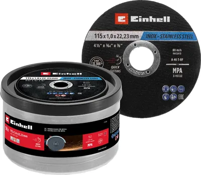 Produktbild von EINHELL Trennscheiben, 711526, 115x1,0 mm, 50 Stück