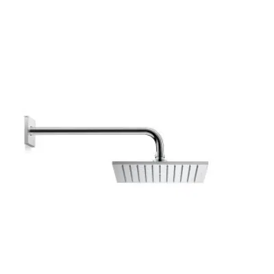 Produktbild von DURAVIT UV0670030000 Brausearm gebogen L352 eckig