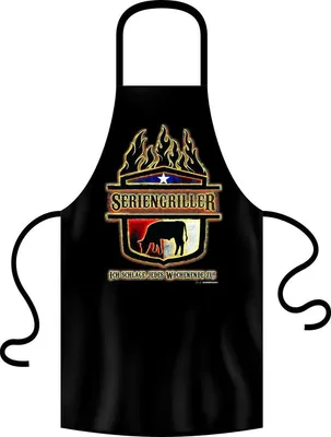 Produktbild von Grillschürze, Kochschürze, Küchenschürze, Seriengriller, RAHMENLOS®Art. 2949