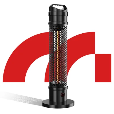 Zdjęcie produktu dla Lampa grzewcza promiennik ciepła na podczerwień infra1200w 360°