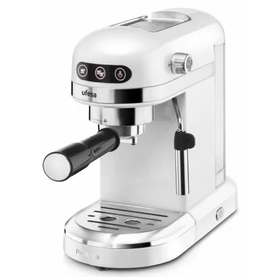 Obrázok produktu pre Ufesa Palermo, kávovar na espresso, mletá káva, biela