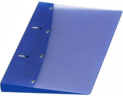 Zdjęcie produktu dla Segregator ringowy Diamond, mechanizm ringowy 2-D, A5, niebieski