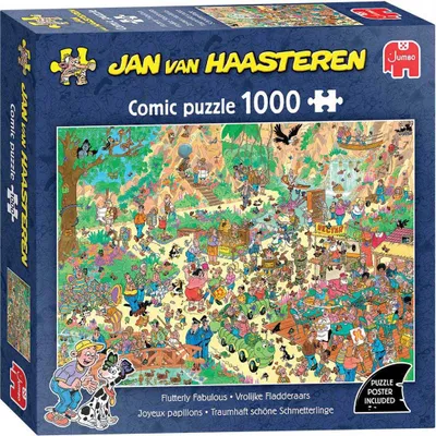 Image de Jan van Haasteren Puzzle - Joyeux Flûtistes - 1000 pièces
