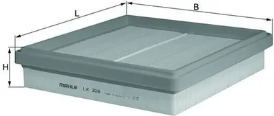 Image de MAHLE ORIGINAL Filtre à air LX 328
