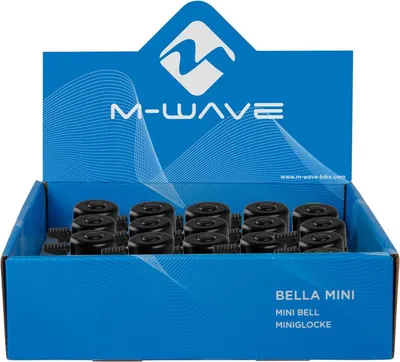 Zdjęcie produktu dla dzwonek M-Wave mini czarny 20 szt.
