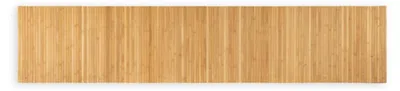 Image de Tapis de bain bambou antidérapant - Naturel - 50 x 240 cm - Pour salle de bain et douche