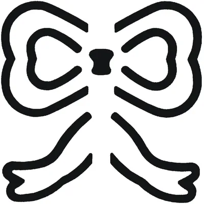 Produktbild von Motivlocher mit 3D-Effekt Schleife