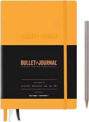 Zdjęcie produktu dla Leuchtturm1917 Bullet Journal Edition 2 Medium A5 žltý