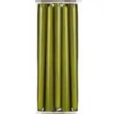Produktbild von ICA Home Antikljus Grön 24cm 10-p