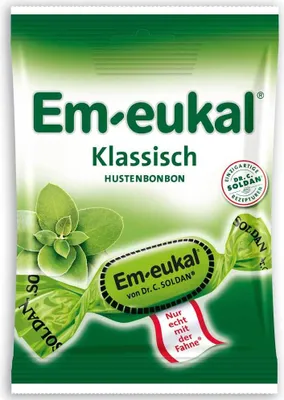 Zdjęcie produktu dla Em eukal classic krople na kaszel bez glutenu i laktozy 75g