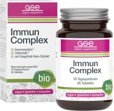 Zdjęcie produktu dla GSE - Kompleks immunologiczny (organiczny) - 60 tabletek