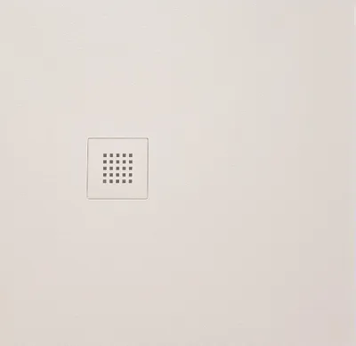 Produktbild von Gelco MITIA Gussmarmor-Duschwanne, Quadrat 90x90cm, grau