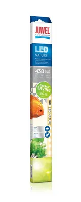 A product package for a Juwel LED Nature aquarium light tube.