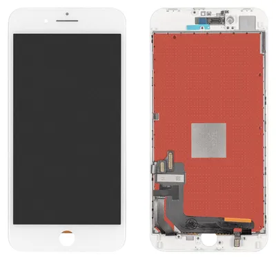 Produktbild von iPhone 8 Plus Retina IPS LCD Ersatzdisplay Weiß 5,5 Zoll ohne Rahmen