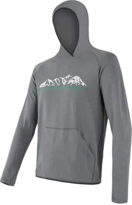 Zdjęcie produktu dla Bluza Sensor Merino Upper Mountains męska kangurka szara wielkość S 18200036-00