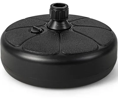 Obrázek produktu pro Kulatý stojan na slunečník B07QZJGY2P, 12 kg, černý