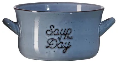 Immagine prodotto di Tazza da zuppa Ritzenhoff & Breker "TASTY BLAU", 570 ml in gres, con manico, lavabile in lavastoviglie, - 6 pezzi (745672)