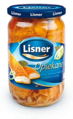 Produktbild von Lisner marinierte Heringfilets, 700 g