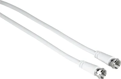 Produktbild von SAT pripojovací kábel 1,5 m 85 dB F-Plug biely