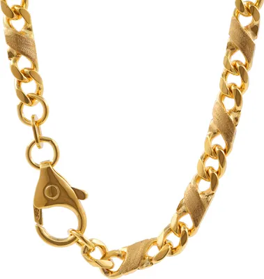 Produktbild von Goldkette Dollar Kette Länge 21cm - Breite 3,7mm - 585-14 Karat Gold