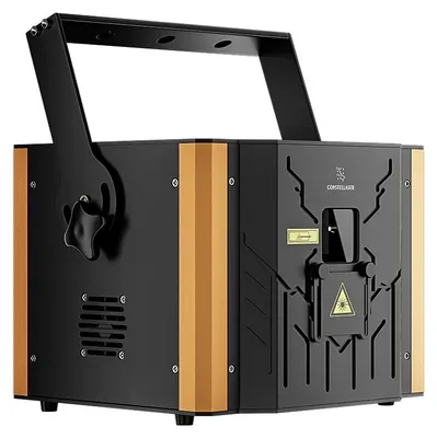 Produktbild von RGB-Laserprojektor - DMX-Bühneneffekt - 1 Laser, 6 W - 20 kpps - DMX512 - ILDA - 100–240 V - EU-Stecker