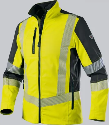 Produktbild von BP® Arbeitsjacke für Herren warngelb/anthrazit, Gr. 44/46n