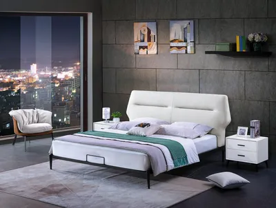 Produktbild von Klassisches Bett Doppelbett Betten Holz Landhaus Stil Echtes Holz Schlafzimmer