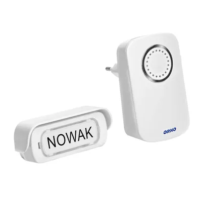 Obrázok produktu pre Bezdrôtový zvonček ERATO AC ORNO OR-DB-AX-151, napájací zdroj