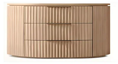 Immagine prodotto di Cassettiera ovale - design elegante, spazio di archiviazione e soggiorno di stile