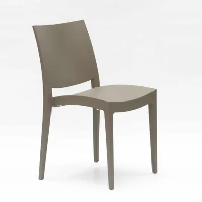 Produktbild von 24er Set Trieste Grand Soleil Polypropylen Stühle für Restaurant - Beige