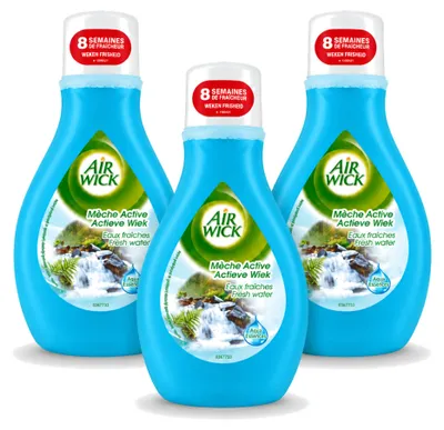 Produktbild von 3 x Air Wick Actieve Wiek Lufterfrischer Fresh Water 375 ml - Vorteilspackung - 3 Stücke