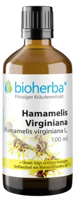 Obrázek produktu pro Hamamel virginský kapky – tinktura – 100 ml – Bioherba